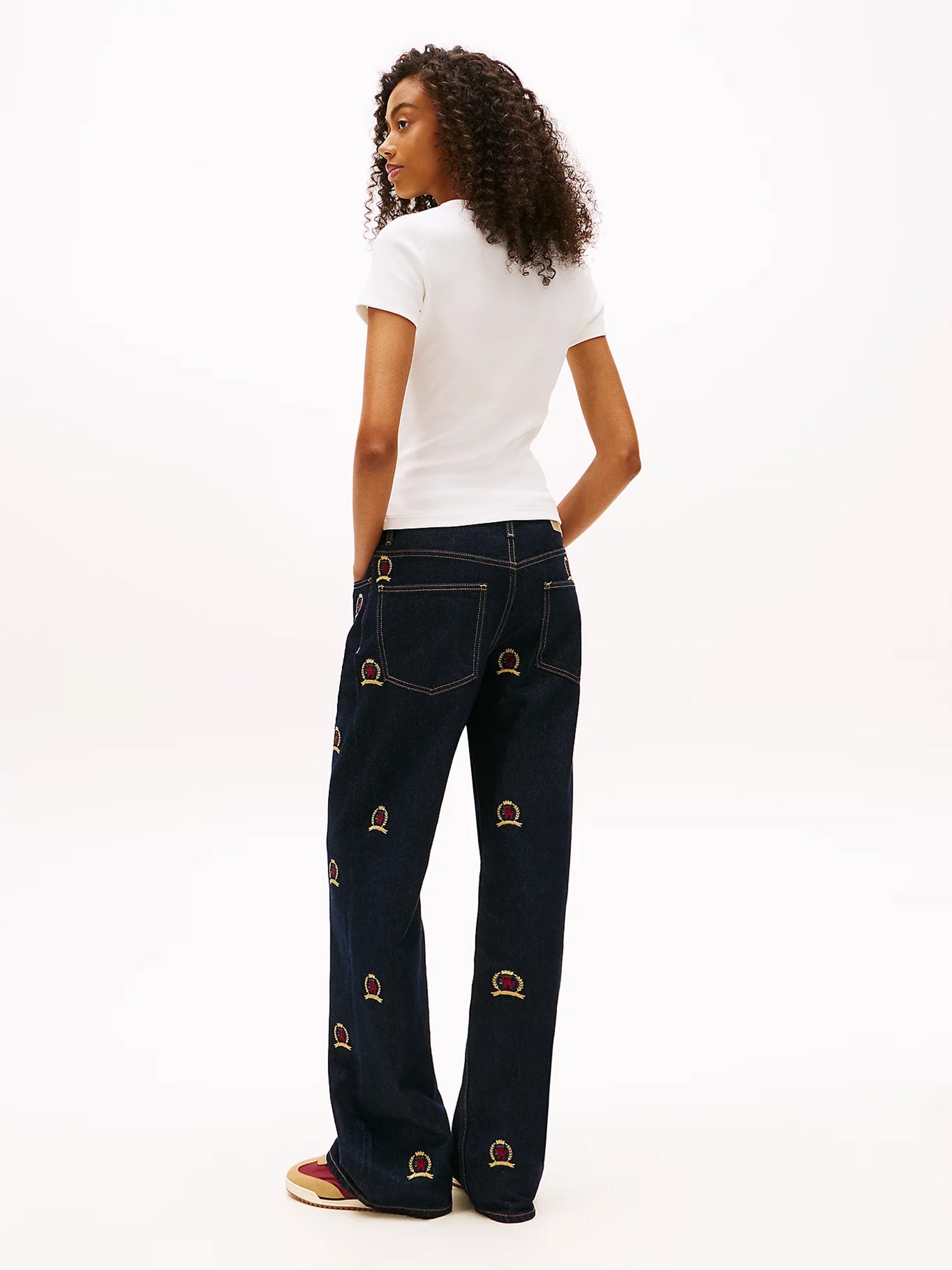 Γυναικείο t-shirt ριπ | DW0DW17881YBL