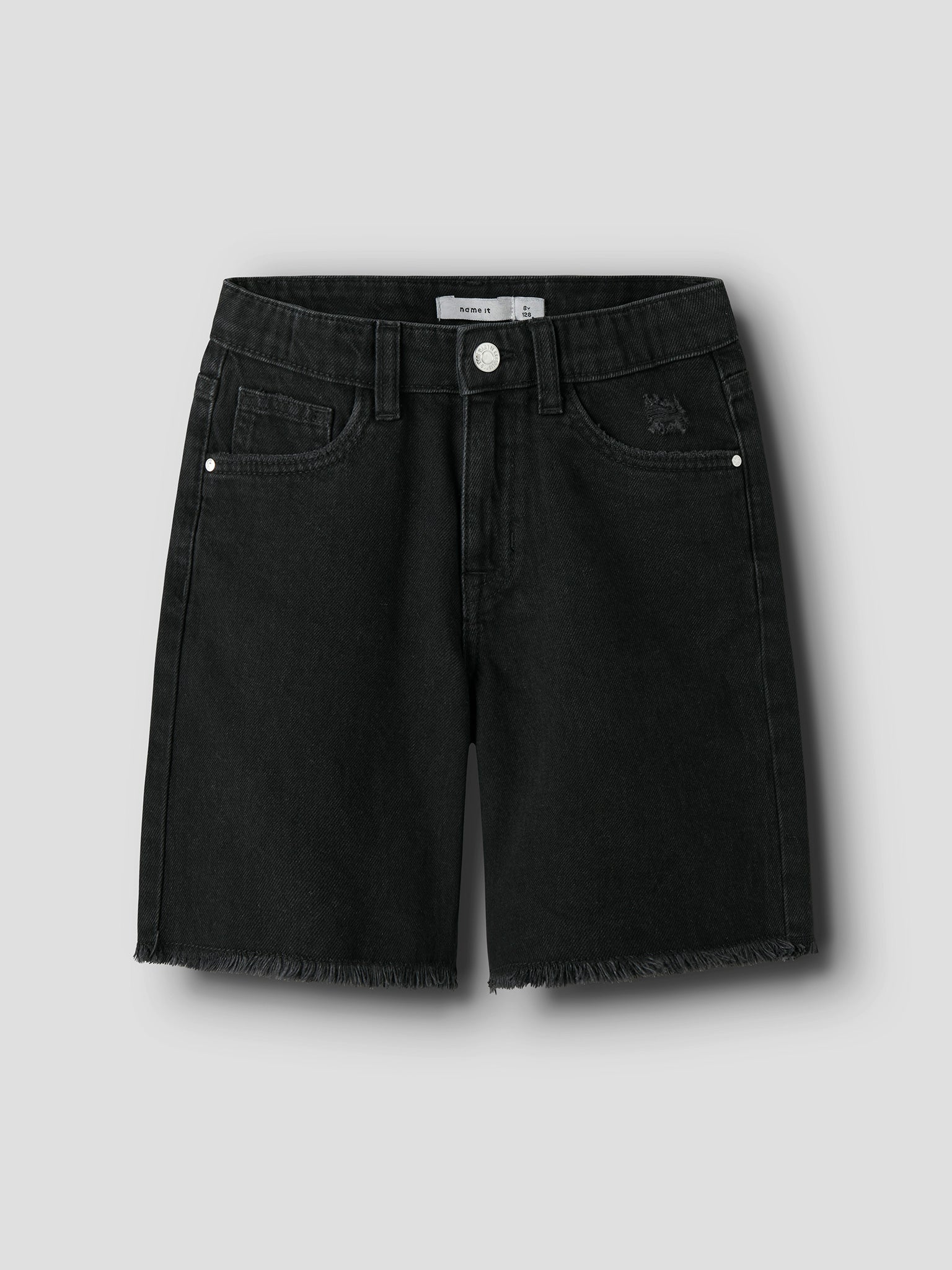 Εφηβικό σορτς τζιν NKFBELLA HW WIDE DNM SHORTS 1488-BE NOOS 13240207 | 13240207