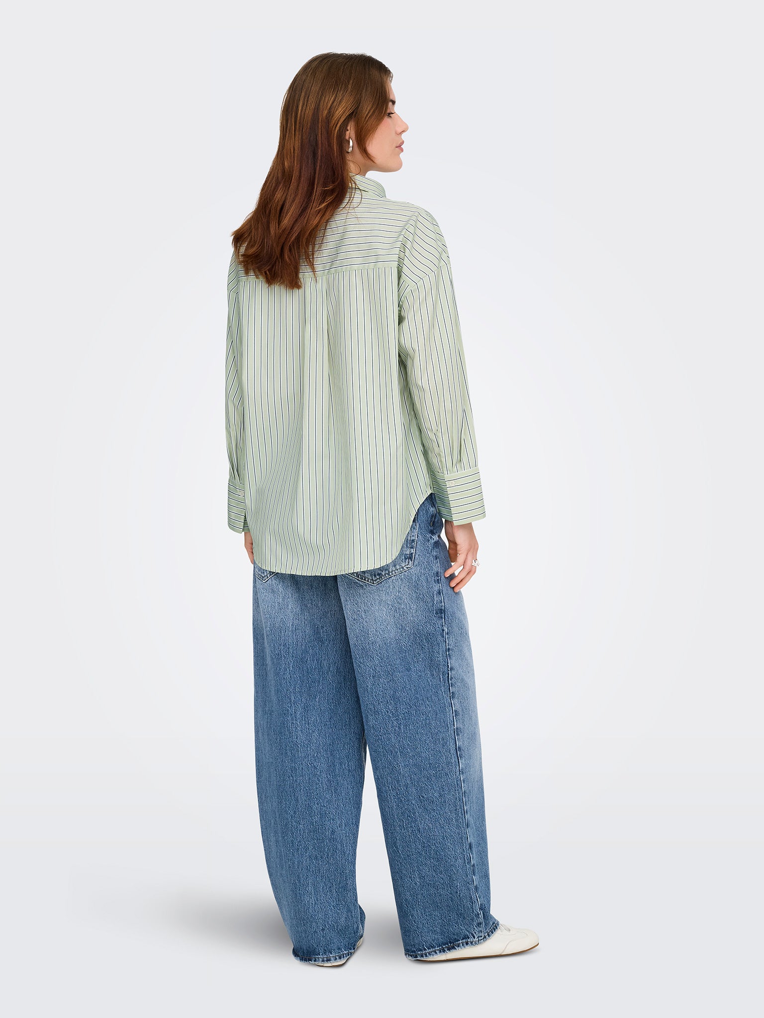 Γυναικείο πουκάμισο ριγέ ONLOREGON ALVA LS REG SHIRT NOOS WVN 15367554 | 15367554