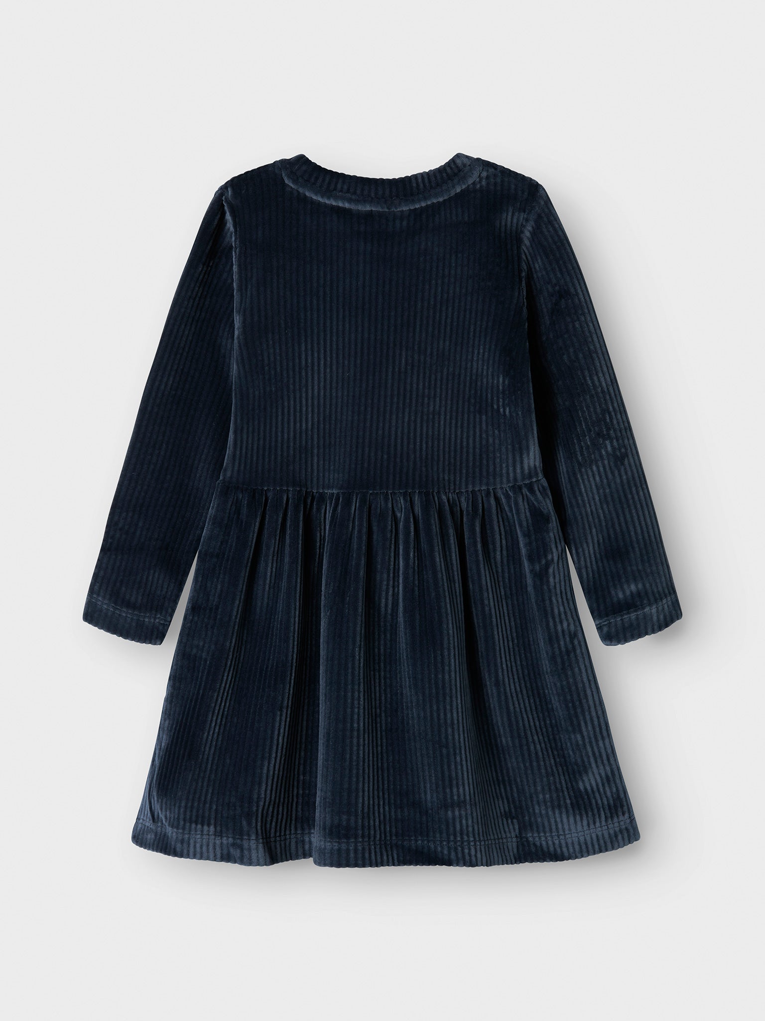Παιδικό φόρεμα κοτλέ Navy Blazer NMFVELOA LS VELVET DRESS 13235116 | 13235116