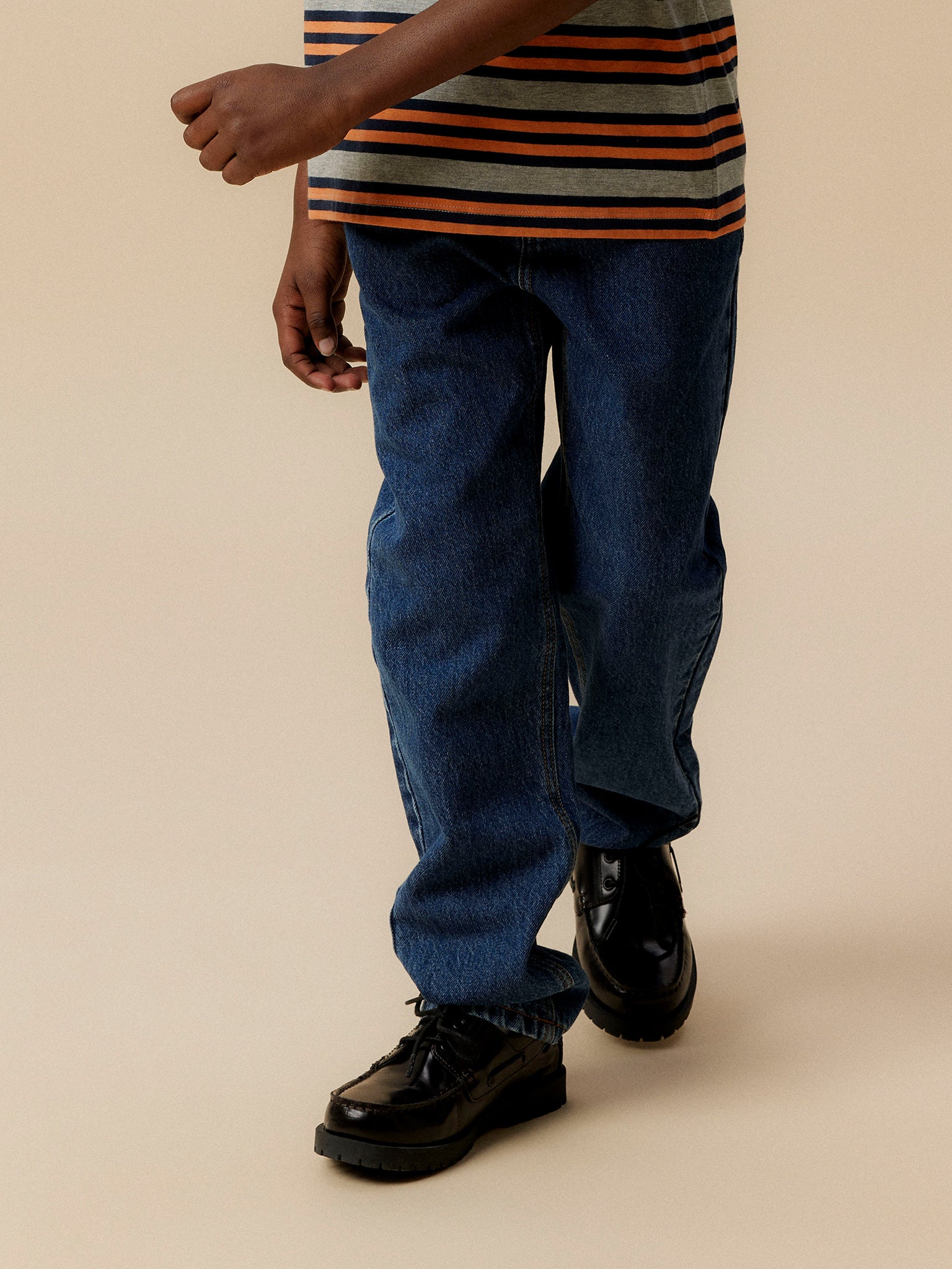 Εφηβικό παντελόνι τζιν NKMRYAN STRAIGHT JEANS 1030-RM 13248424 | 13248424