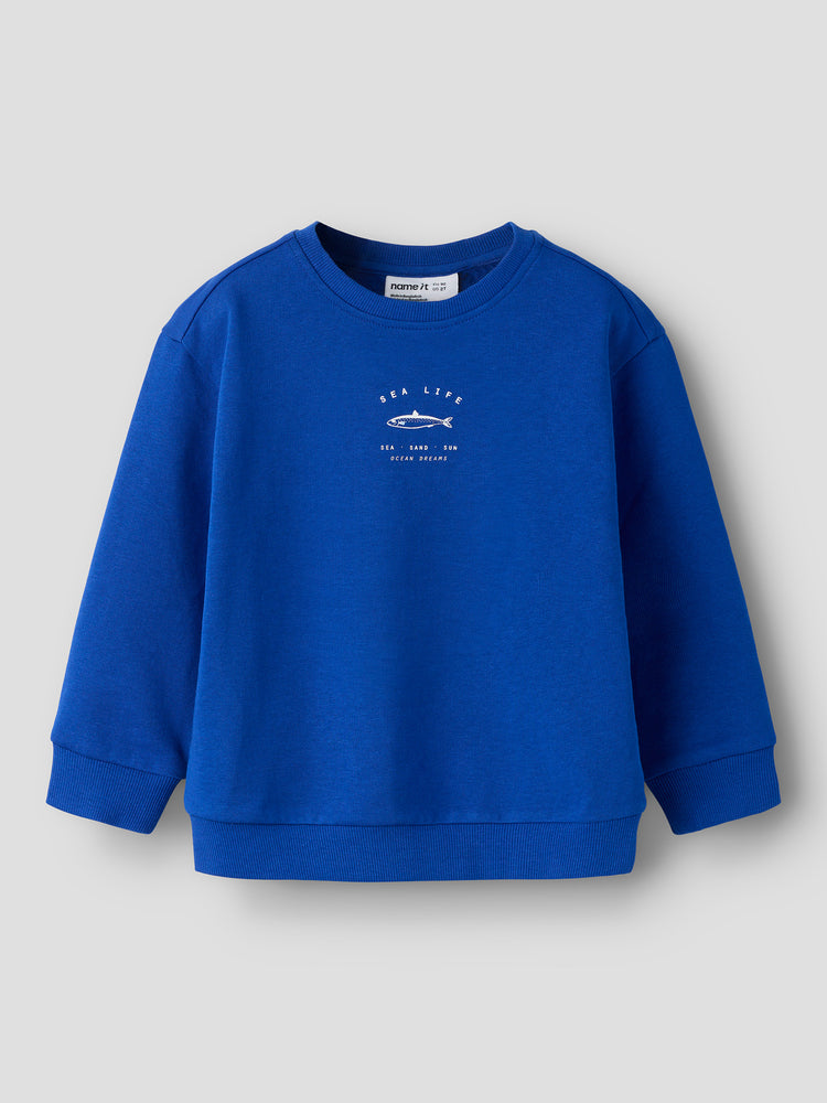 Παιδική μπλούζα φούτερ NMMHADDIAN LS RLX SWE UNB BOX 13259792 | 13259792