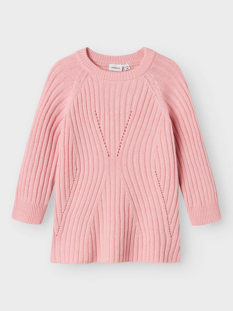 Παιδικό φόρεμα πλεκτό NMFRIKINE LS KNIT DRESS 13244690 | 13244690