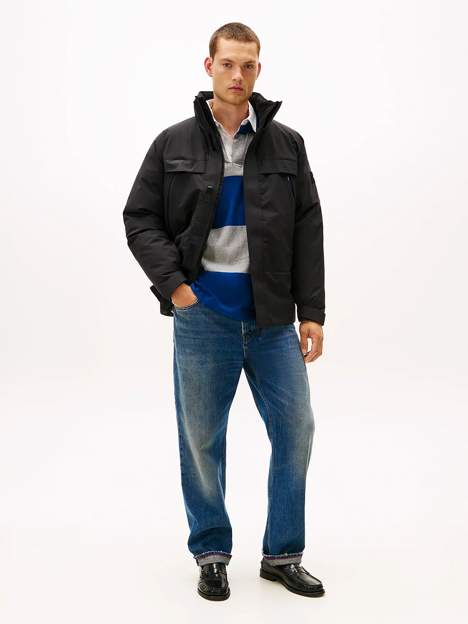 Ανδρικό μπουφάν TECH PADDED JKT MW0MW40636BDS | MW0MW40636BDS