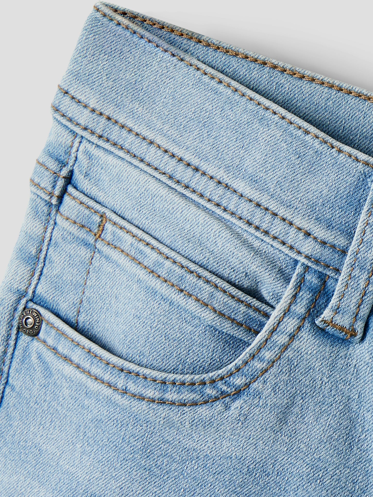 Εφηβικό παντελόνι τζιν light blue | 13251842