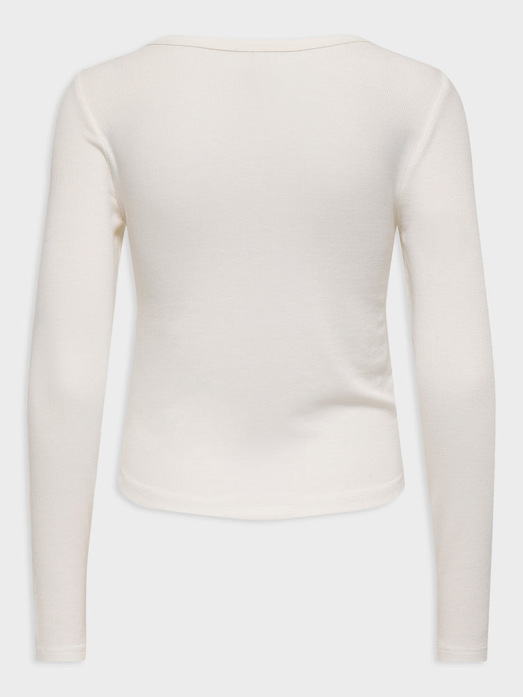 Γυναικεία μπλούζα ριπ ONLNORA L/S PLACET TOP CS JRS 15370884 | 15370884