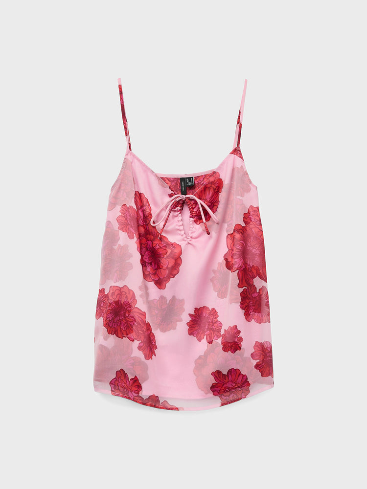 Γυναικείο top φλοράλ VMTHILDA TEORA SL SINGLET WVN 10327960 | 10327960