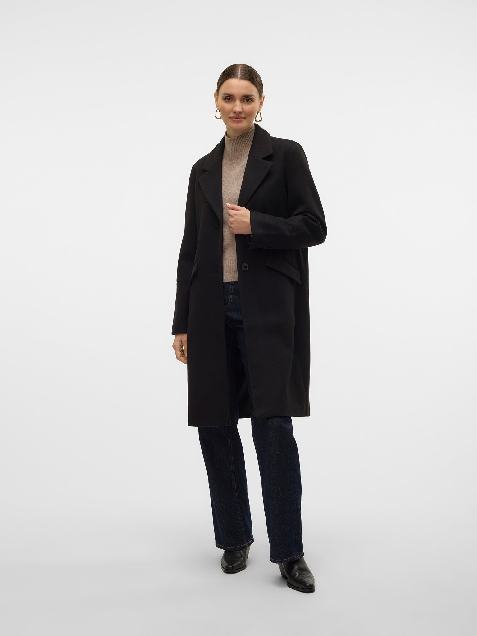 Γυναικείο παλτό VMFORTUNESARA LONG COAT 10320531 | 10320531