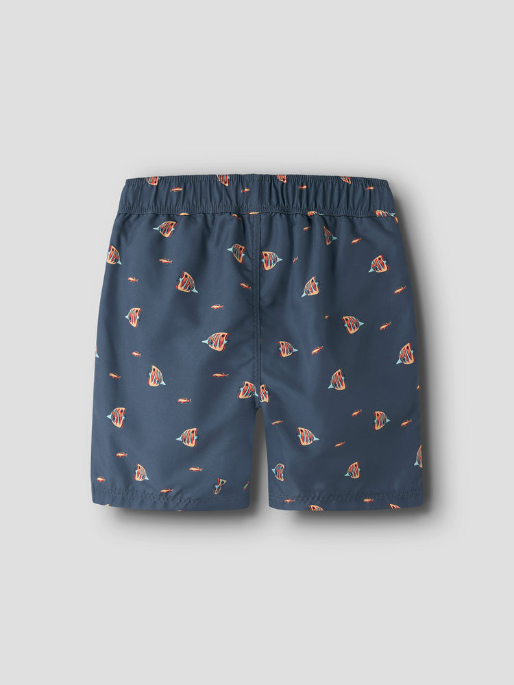 Εφηβικό μαγιό βερμούδα Vintage Indigo NKMZADDI SWIM SHORTS BOX 13213886 | 13213886