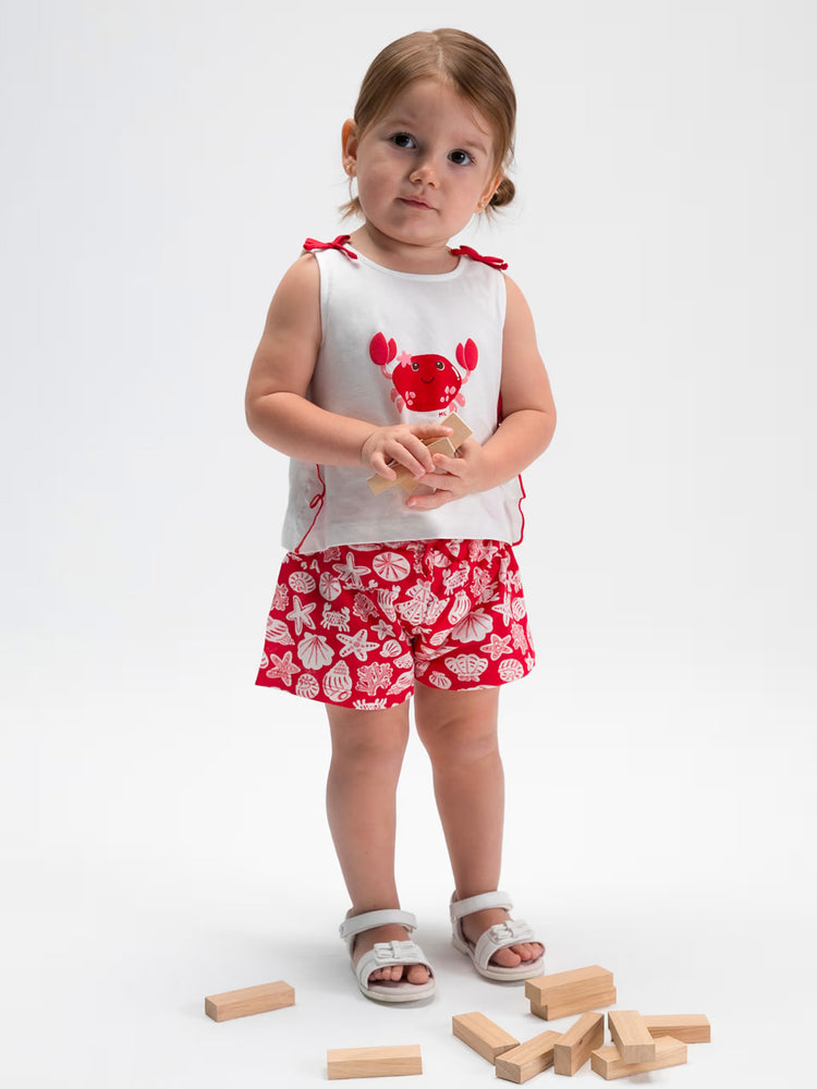 Βρεφικό σετ με σορτς | 26-01210-065