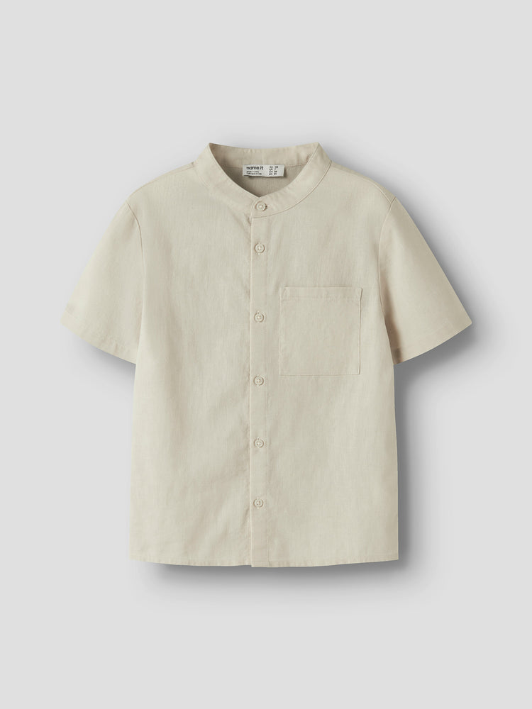 Εφηβικό πουκάμισο λινό | 13240461