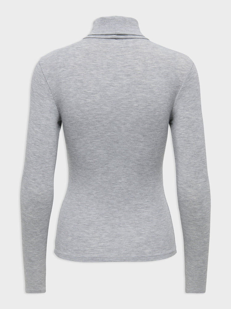 Γυναικεία μπλούζα ζιβάγκο ONLGLAMOUR L/S ROLL-NECK TOP JRS NOOS 15380914 | 15380914