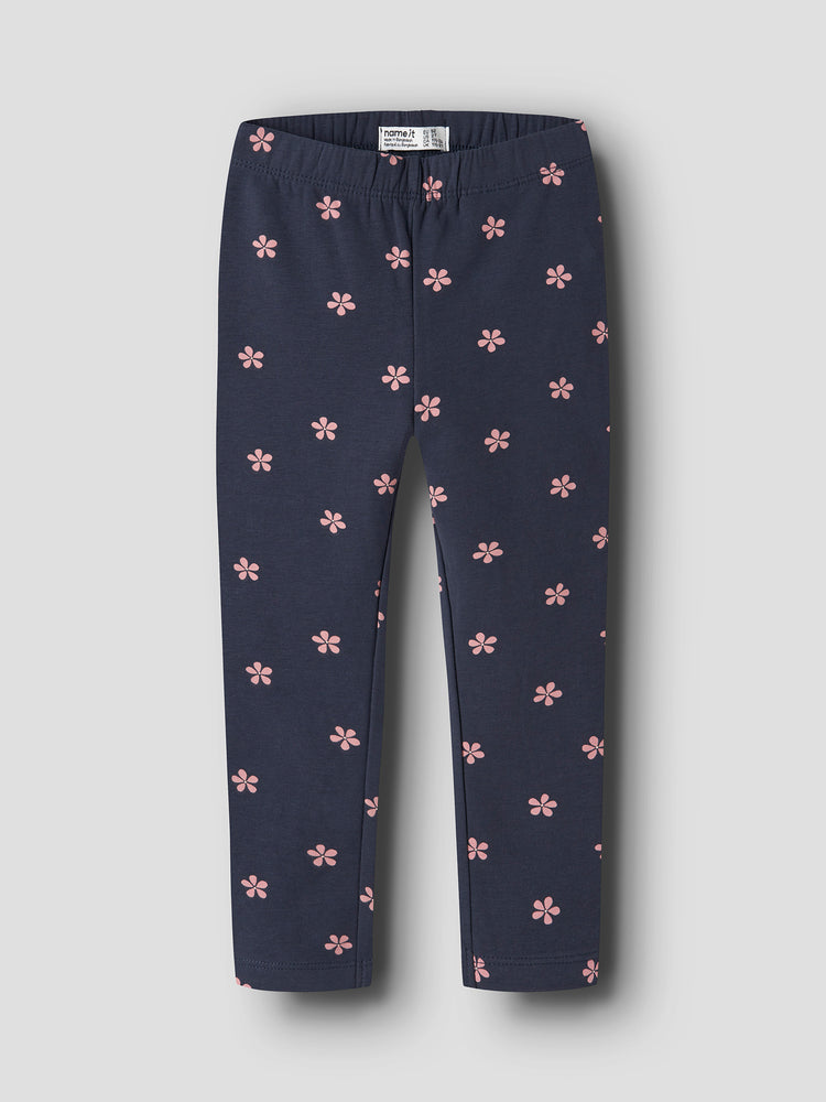 Παιδικό κολάν μακρύ NMFDAVINA AOP SWE LEGGING BRU 13234445 | 13234445