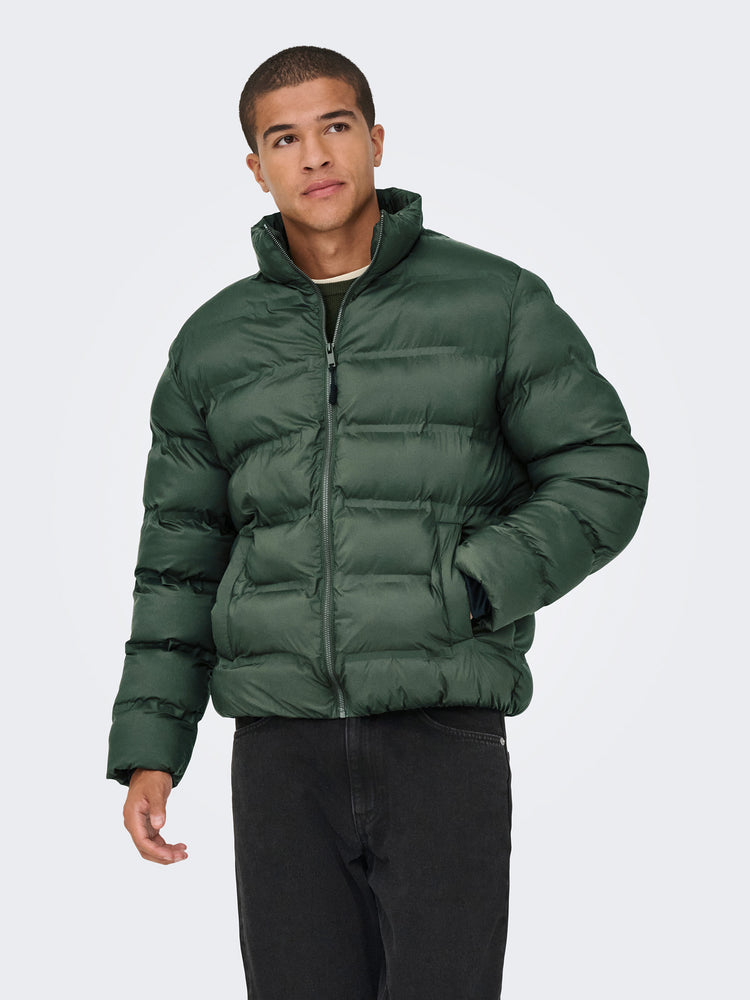 Ανδρικό μπουφάν puffer rosin ONSUNION SEAMLESS LIFE PUFFER JACKET 22034834 | 22034834