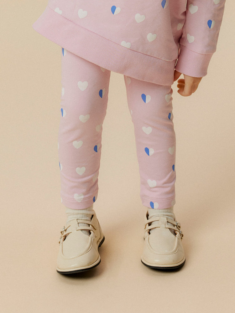 Παιδικό κολάν μακρύ σταμπωτό NMFLIA SWEAT LEGGING 13246217 | 13246217