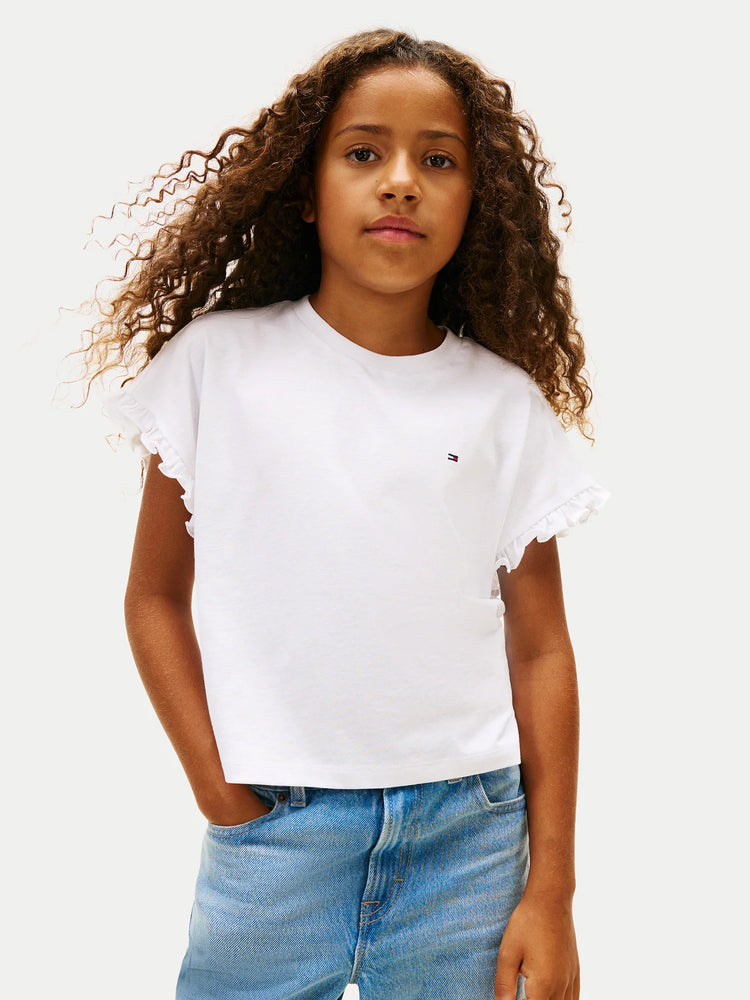 Παιδική μπλούζα crop	ESSENTIAL TOP SS KG0KG08970YBR | KG0KG08970YBR