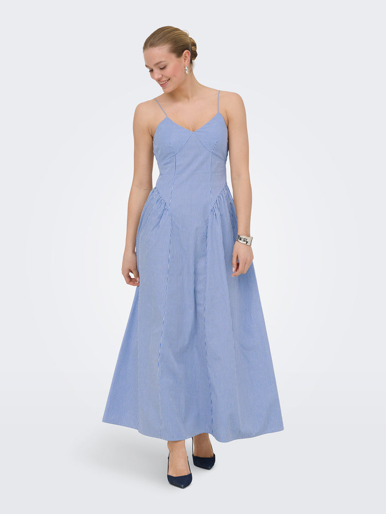 Γυναικείο φόρεμα ρίγες ONLTIARI STRAP HIP DRESS WVN 15371086 | 15371086