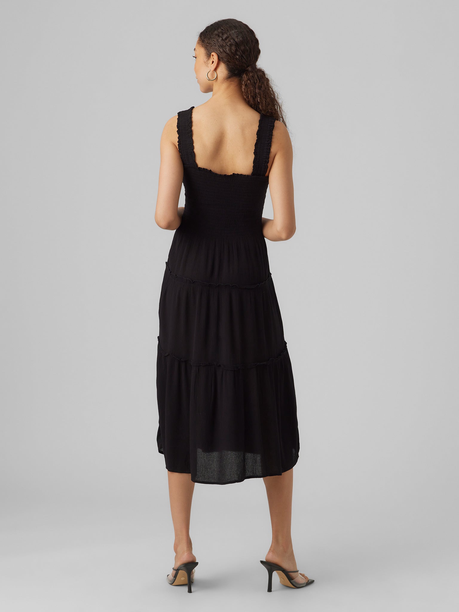 Γυναικείο φόρεμα VMMENNY SL SMOCK CALF DRESS 10282481 | 10282481