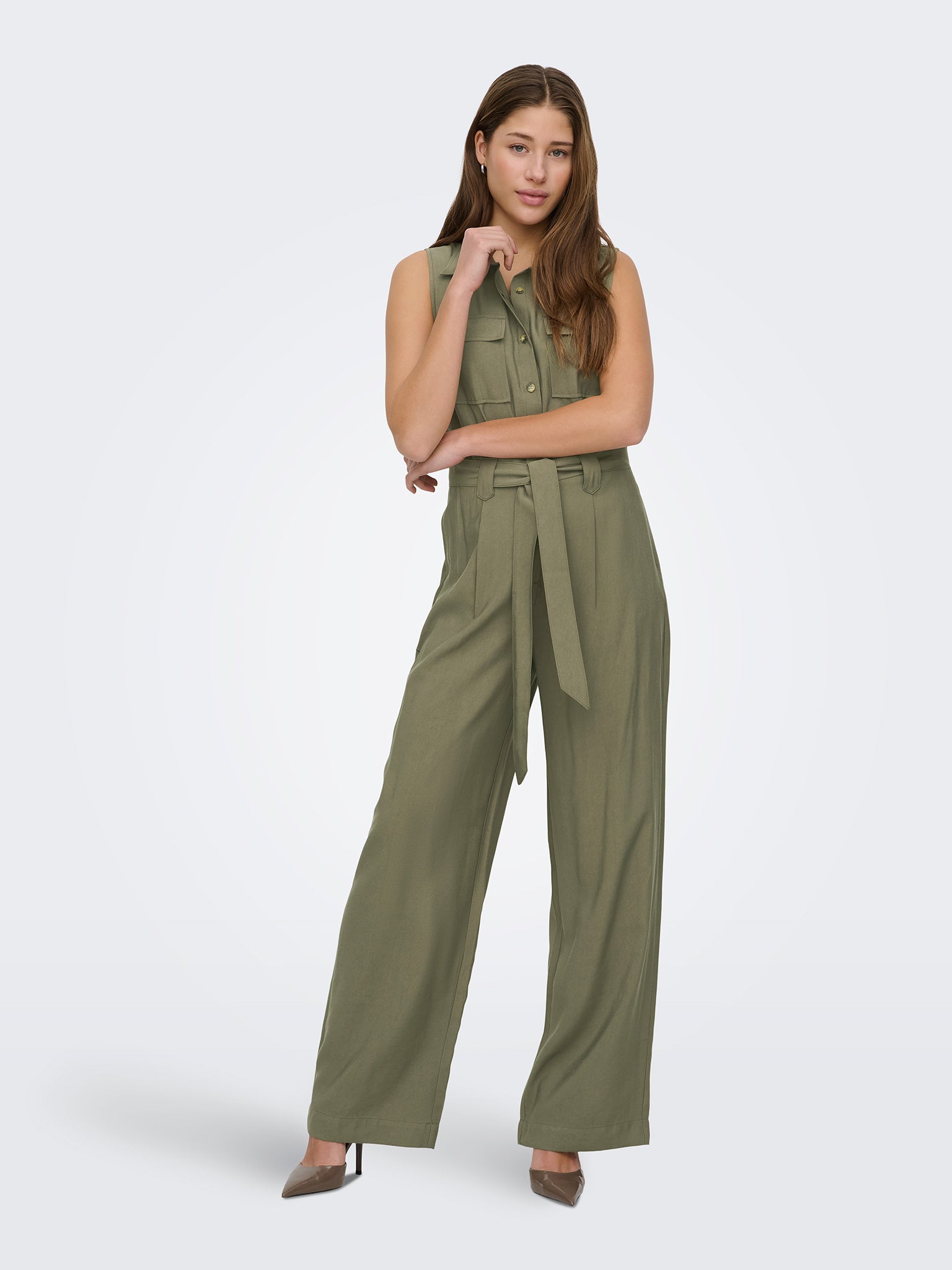 Γυναικεία ολόσωμη φόρμα ONLTILA LIFE S/L BELT JUMPSUIT TLR 15367397 | 15367397