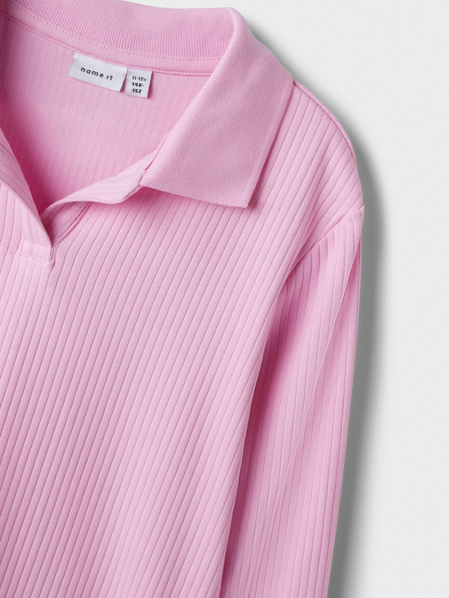 Εφηβική μπλούζα polo NKFDUSA LS SLIM 13248637 | 13248637