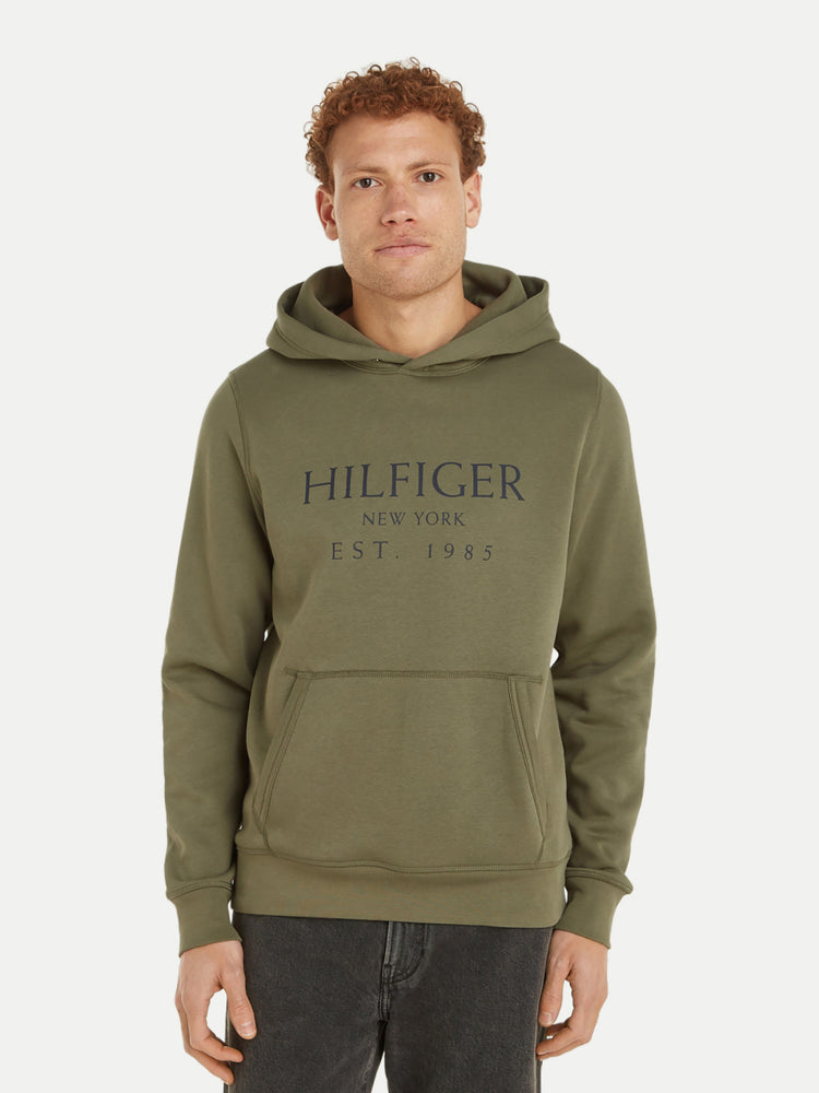 Ανδρική μπλούζα φούτερ BIG HILFIGER HOODY MW0MW35523PLI | MW0MW35523PLI