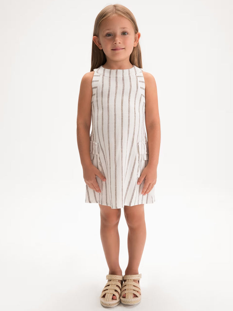 Παιδικό φόρεμα λινό | 26-03929-024