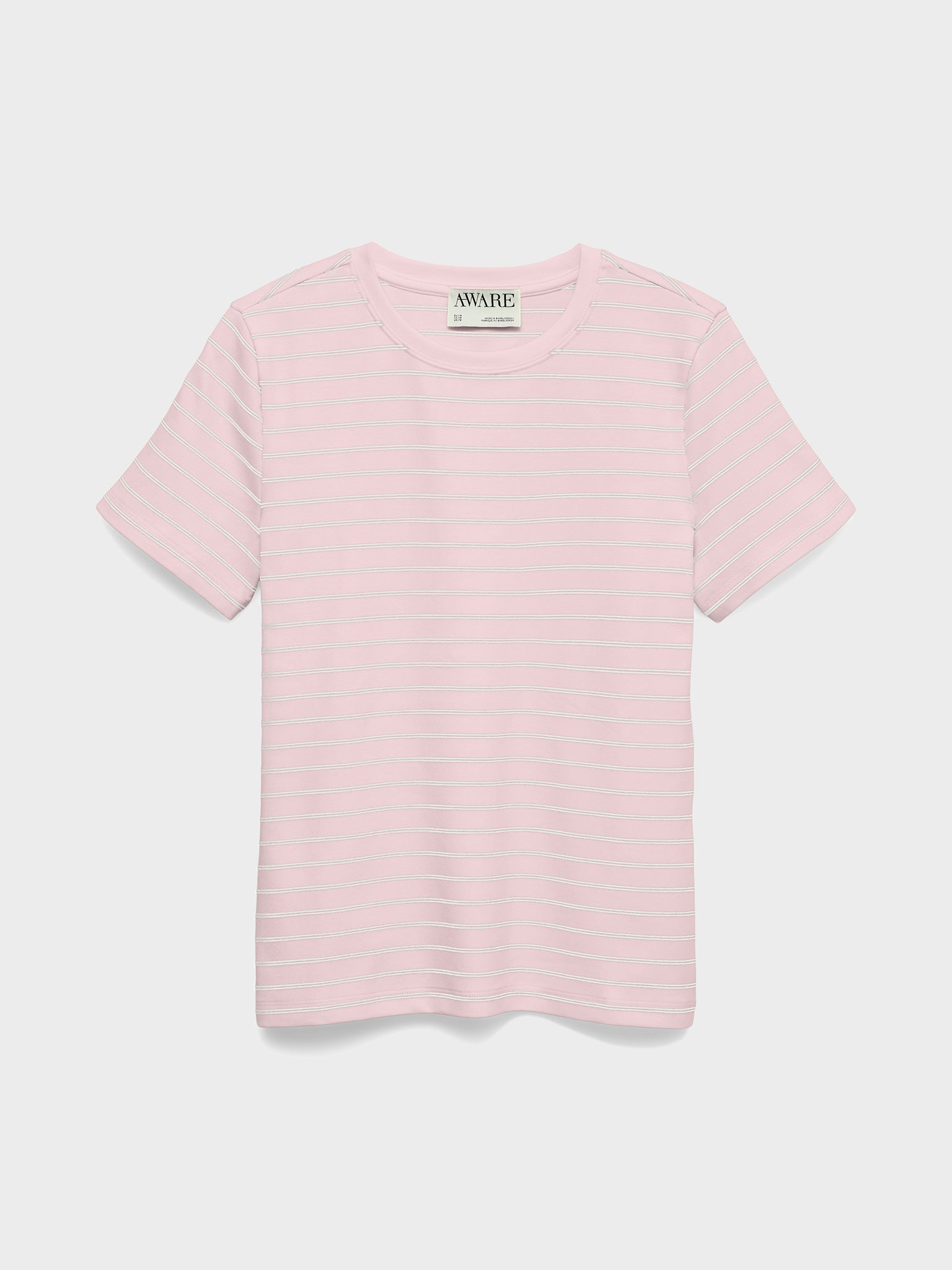 Γυναικείο t-shirt λευκή ρίγα | 10342731