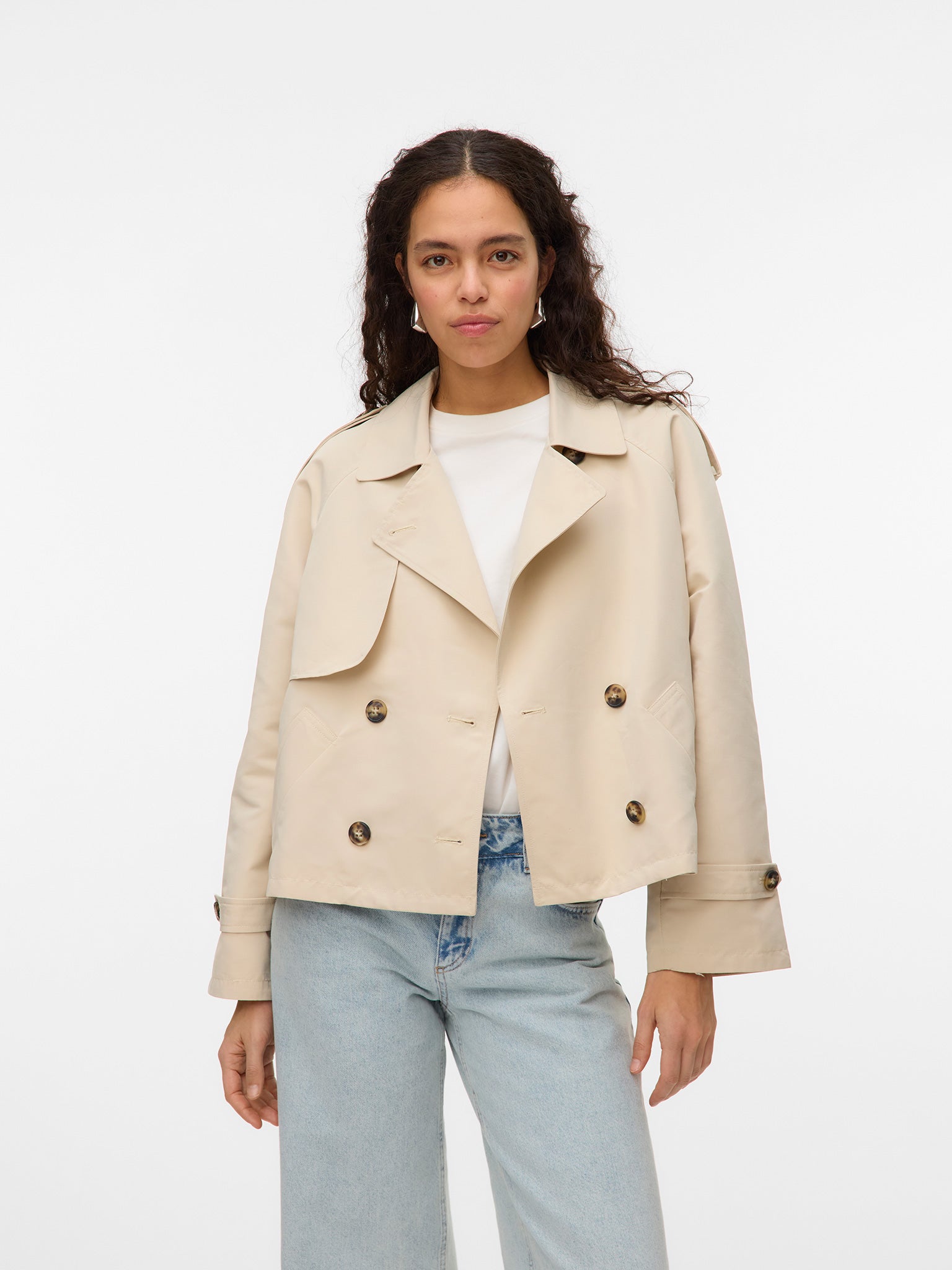 Γυναικεία καπαρντίνα κοντή VMCHLOE SHORT TRENCHCOAT NOOS 10309534 | 10309534