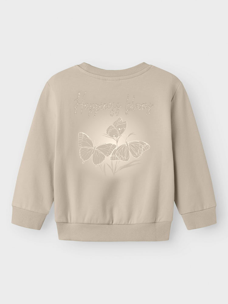 Παιδική μπλούζα μελανζέ NMFLAISE NREG SWEAT BRU 13245323 | 13245323