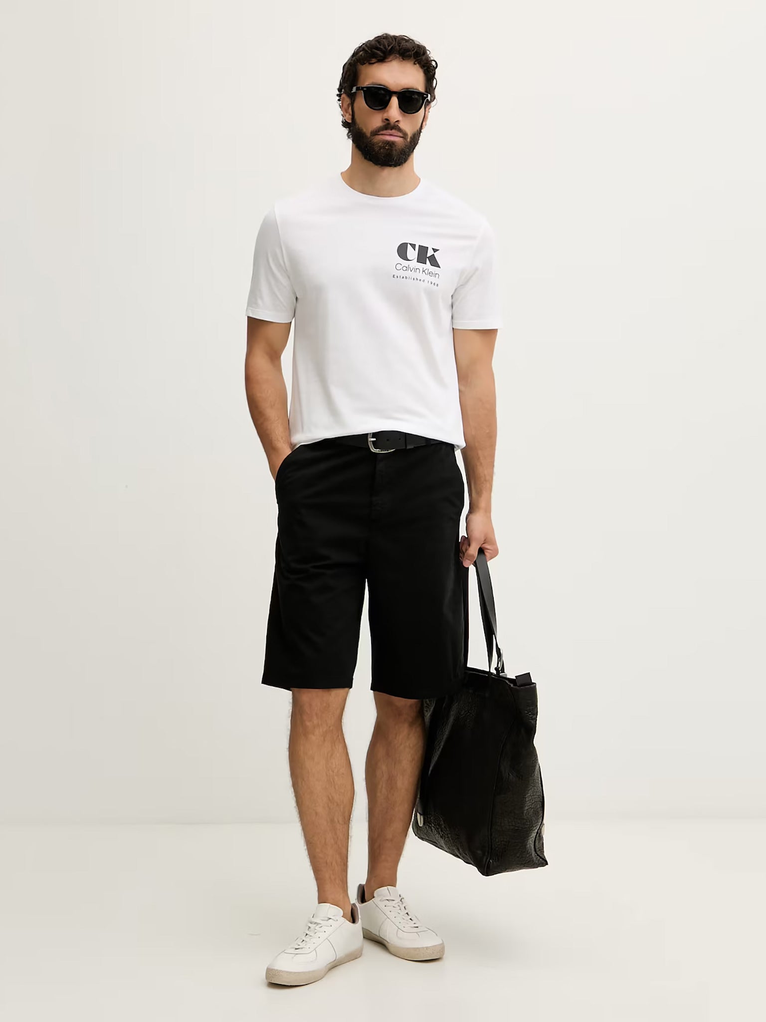Ανδρικό t-shirt SS 30s EU CK RESORT GRAPHIC TEE LV04RG802GYAF | LV04RG802GYAF