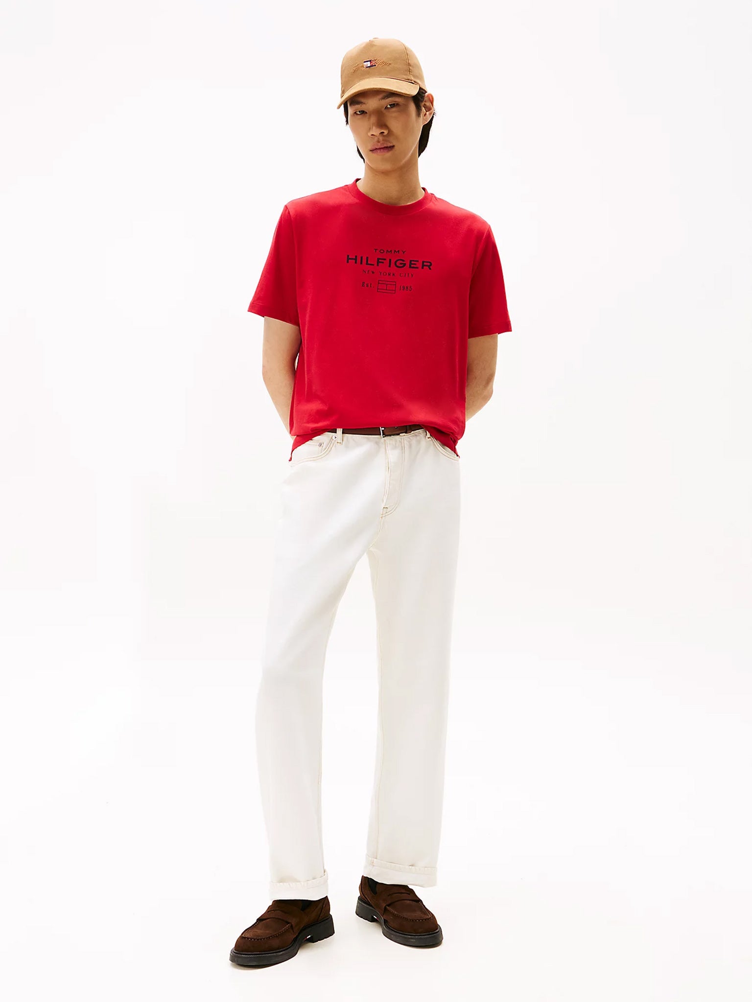 Ανδρικό t-shirt HILFIGER STACK GRAPHIC TEE MW0MW40002XLD | MW0MW40002XLD