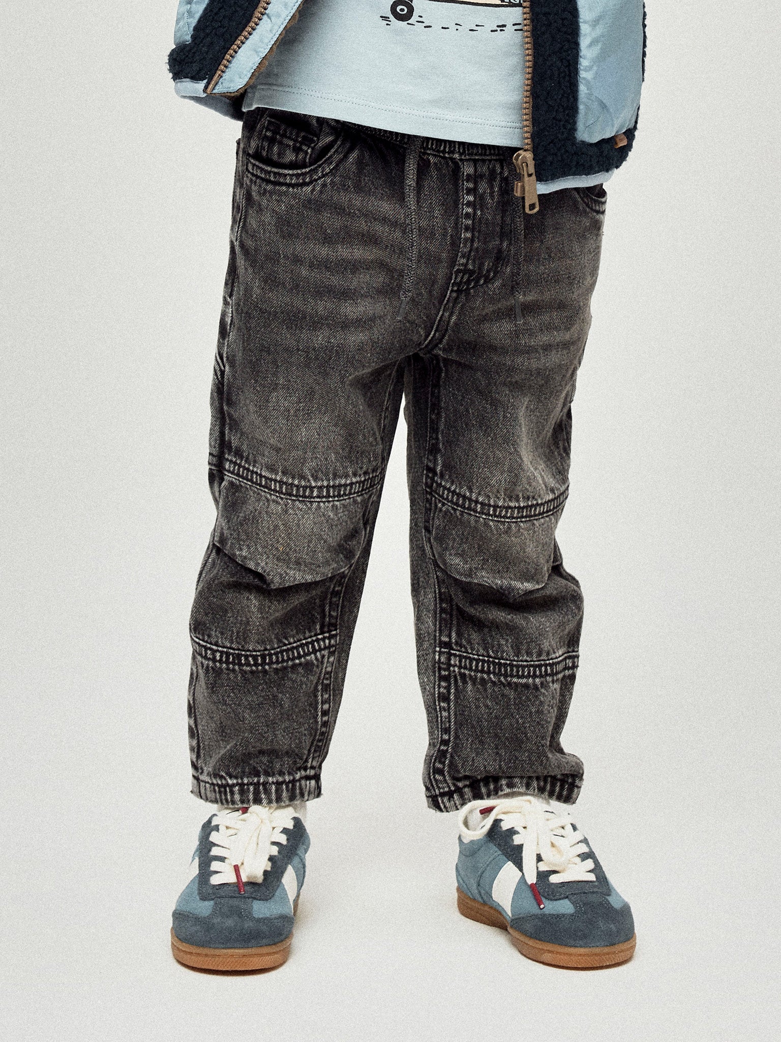 Παιδικό παντελόνι τζιν NMMRYAN JOG JEANS 9900-BY NOOS 13230818 | 13230818