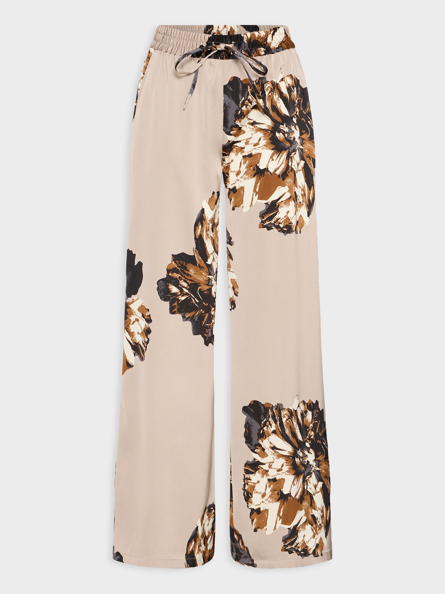 Γυναικεία παντελόνα φλοράλ BYJANNIKE WIDE PANTS 20818138 | 20818138