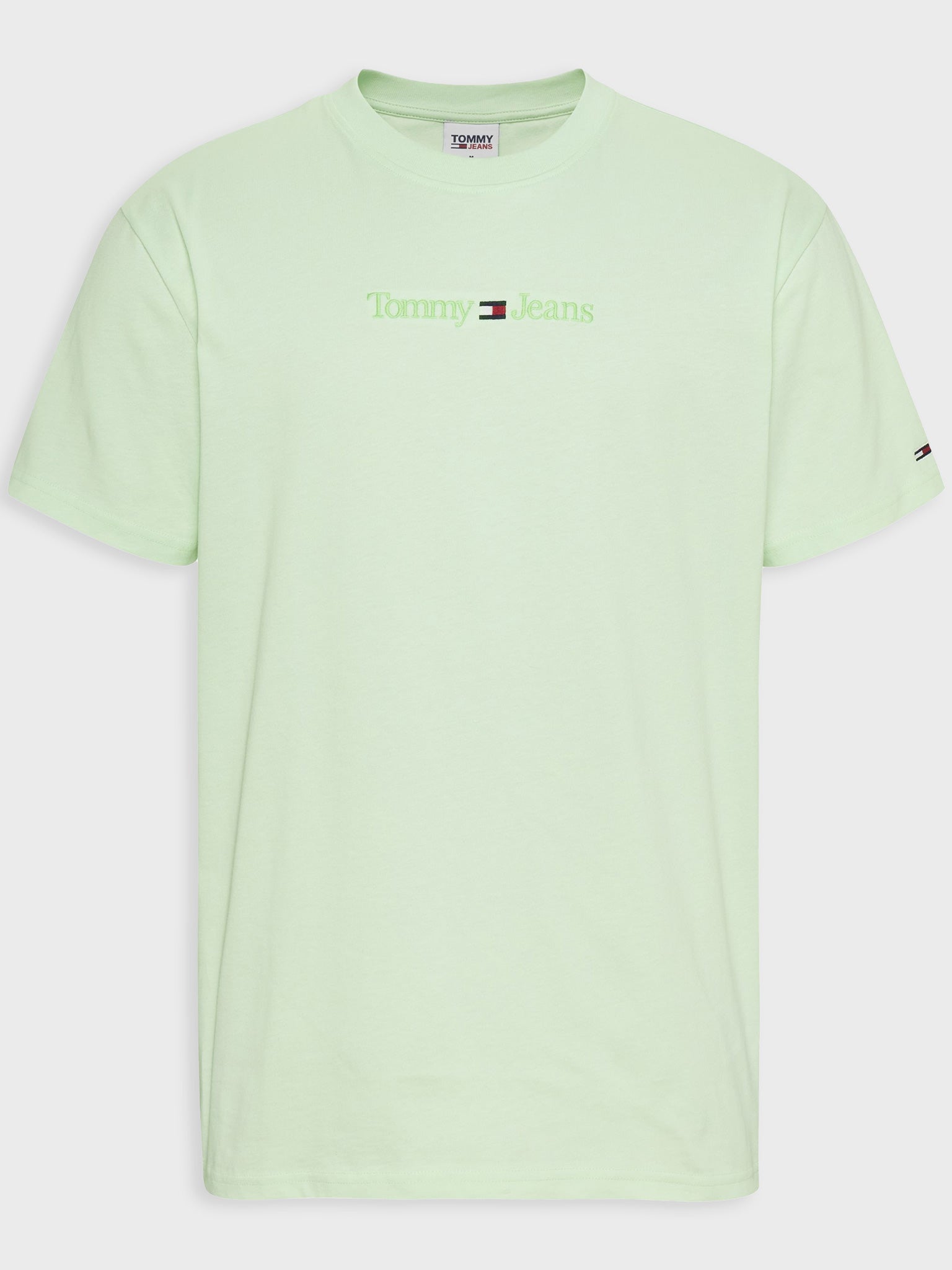 Ανδρικό t-shirt TJM CLSC SMALL TEXT TEE DM0DM16825XLW | DM0DM16825XLW