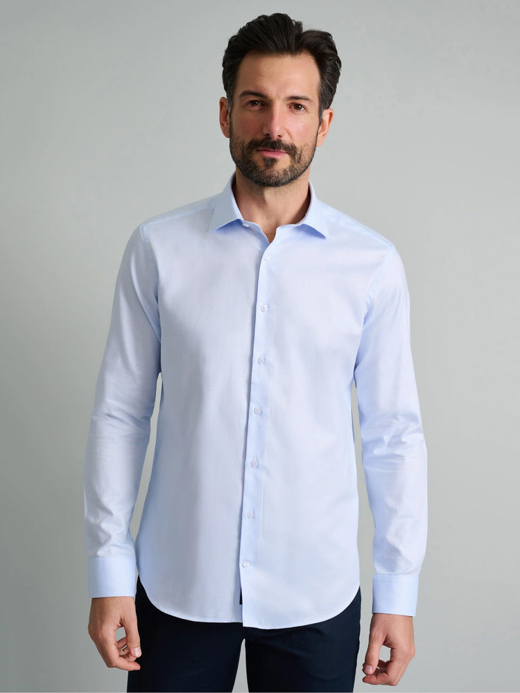 Ανδρικό πουκάμισο με μικροσχέδιο 24NG.SD140/7K | 24NG.SD140/7K