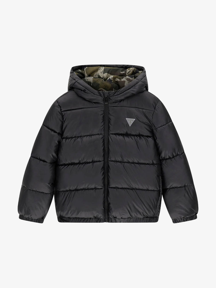 Εφηβικό μπουφάν puffer | L6YL01W2655JBLK