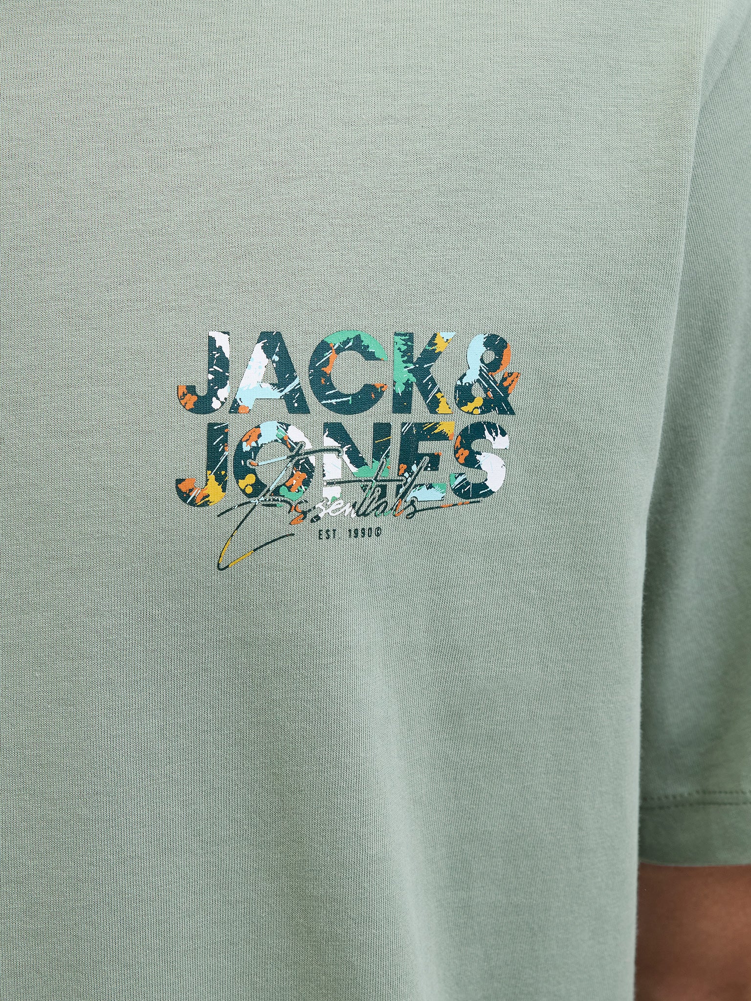 Ανδρικό t-shirt JJGEPLAS TEE SS CREW NECK LN 12278523 | 12278523