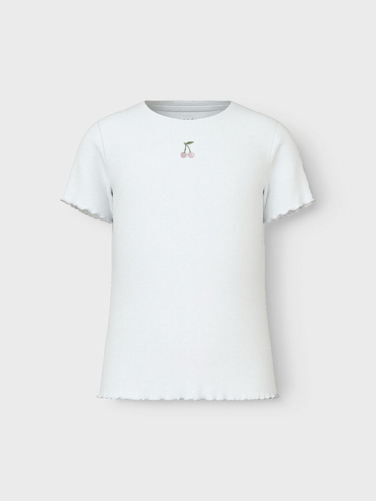 Εφηβική μπλούζα ριπ NKFVIVEMMA SS SLIM TOP 13230087 | 13230087