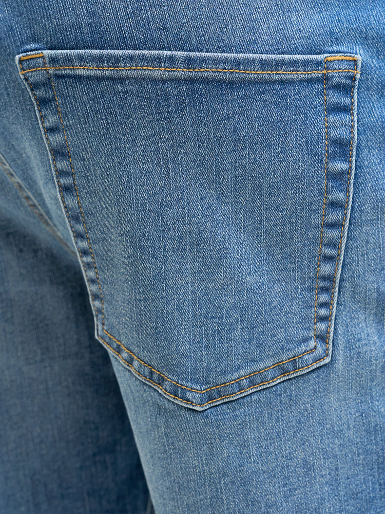 Ανδρική βερμούδα τζιν blue denim JJIRICK JJORIGINAL SHORTS AT 12290839 | 12290839