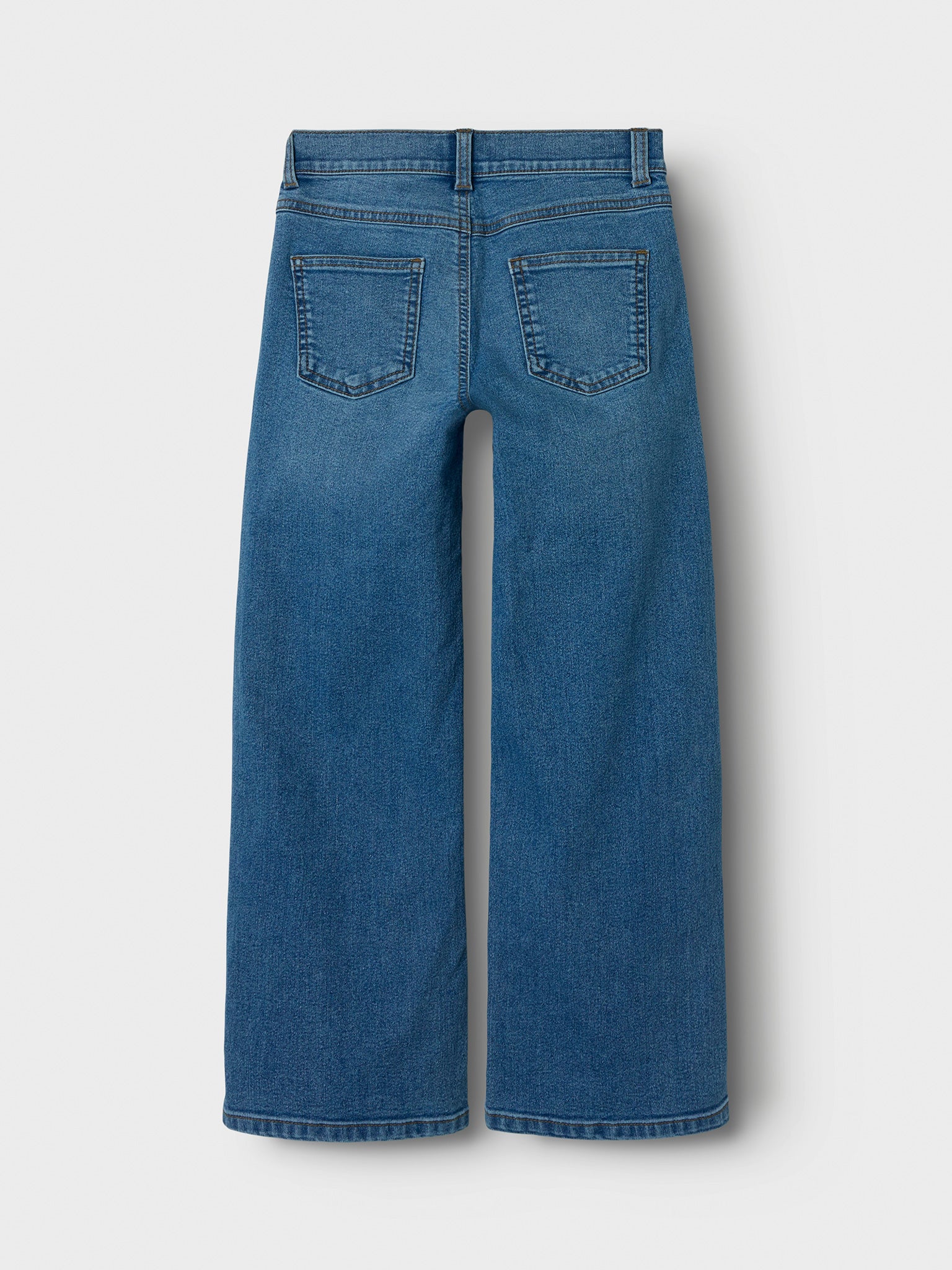 Εφηβικό παντελόνι τζιν medium blue NKFROSE WIDE JEANS 8808-DT 13244340 | 13244340
