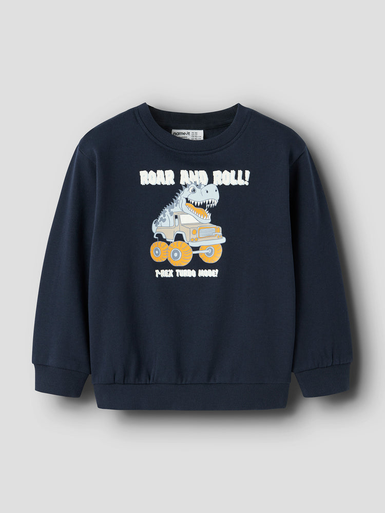 Παιδική μπλούζα φούτερ Dino Car | 13235182