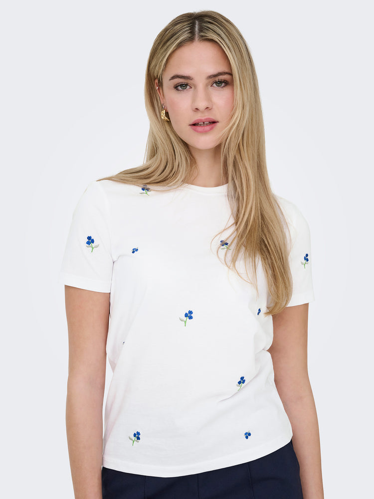 Γυναικείο t-shirt True blue flowers | 15288473