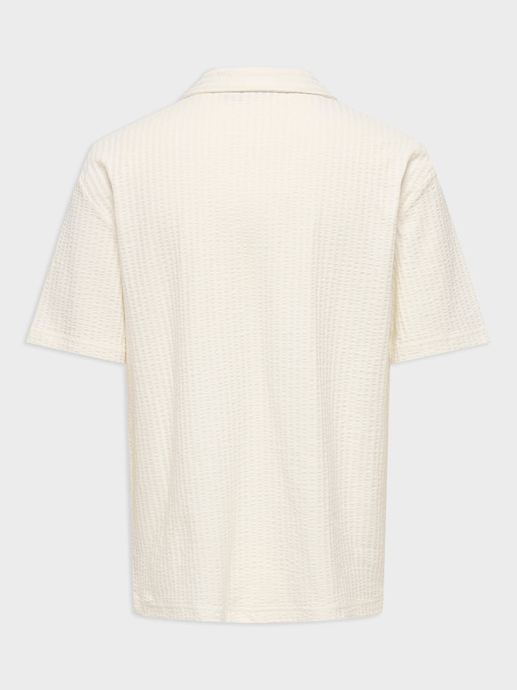 Ανδρικό polo ONSAUSTIN RLX SS SEERSUCK RSRT POLO TEE 22038187 | 22038187