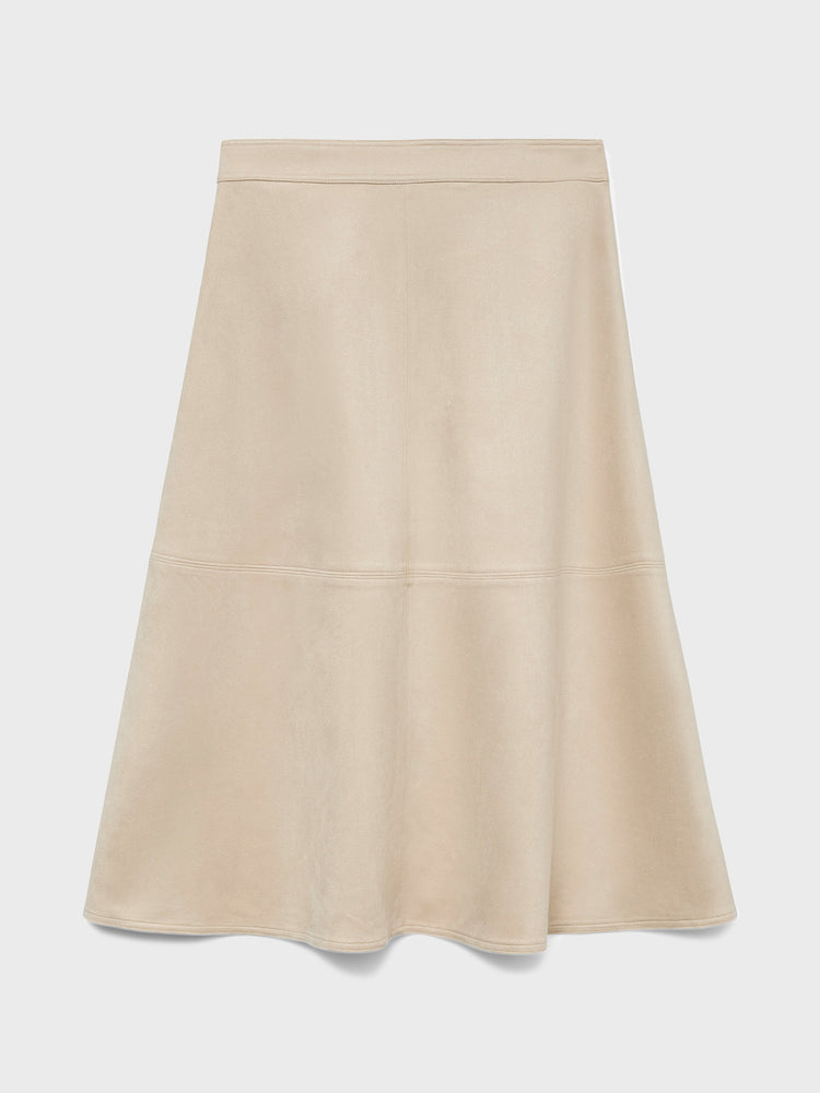 Γυναικεία φούστα σουέτ VMBELLA HW FAUX SUEDE SKIRT 10343872 | 10343872
