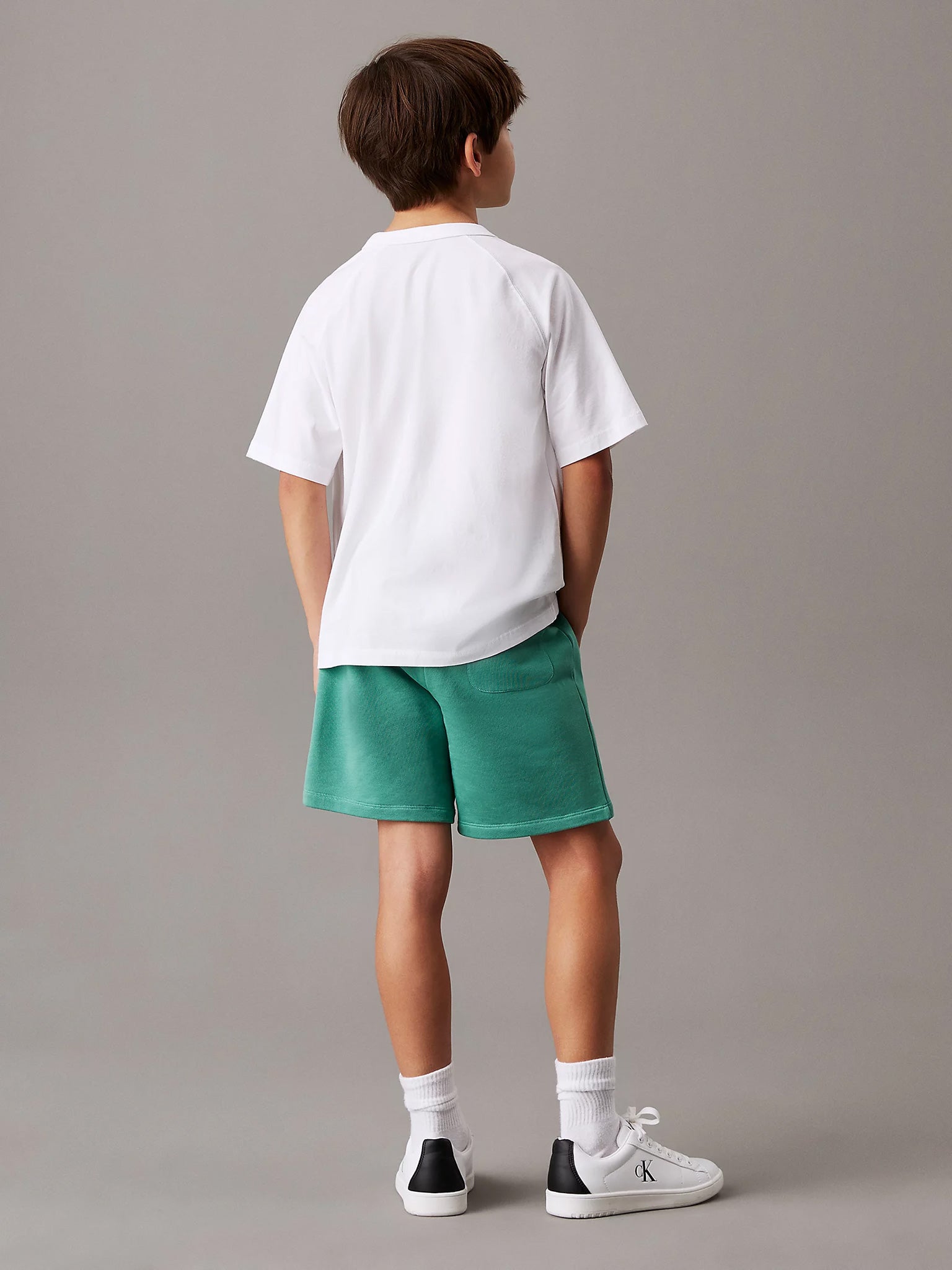 Παιδικό σορτς φούτερ NEW INST. LOGO SHORTS IU0IU00703L5Y | IU0IU00703L5Y