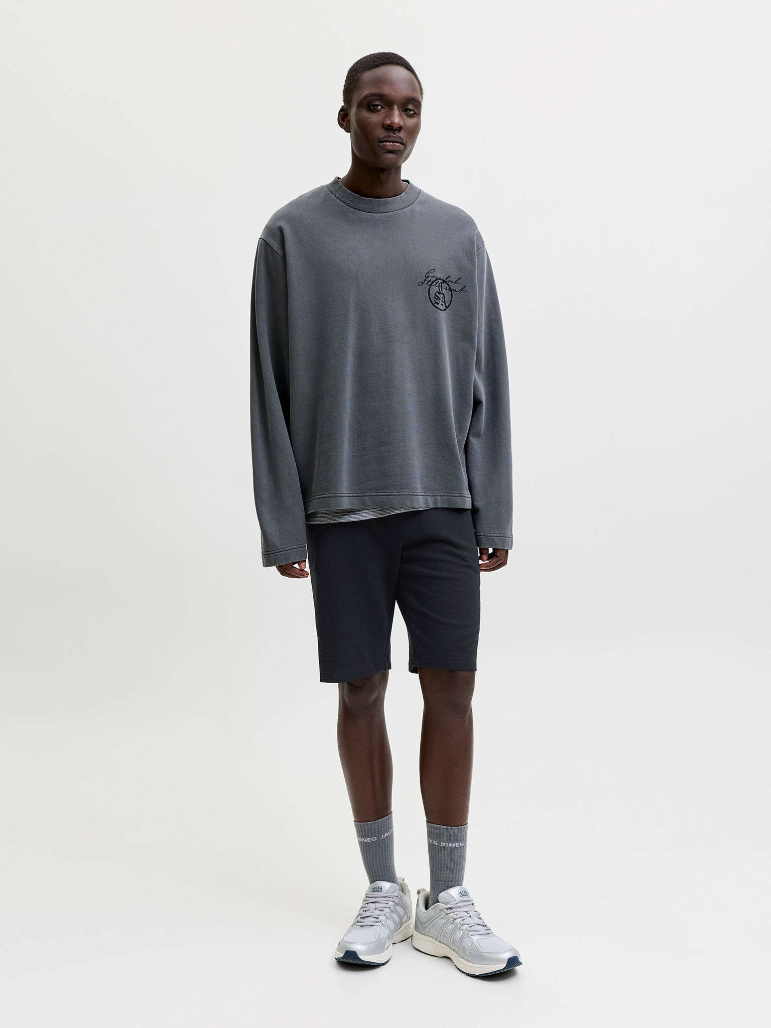 Ανδρική βερμούδα φούτερ | 12289726