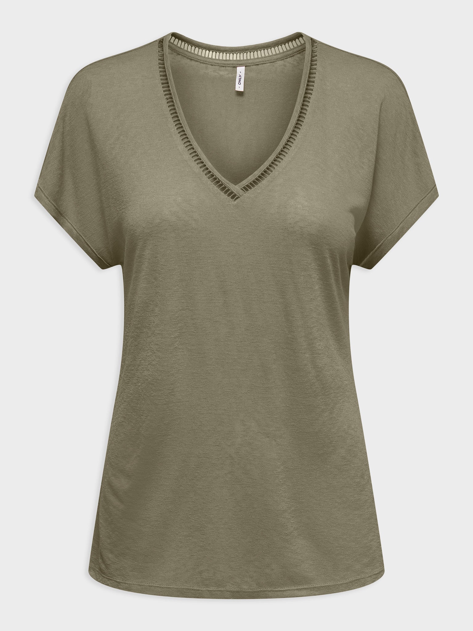 Γυναικεία μπλούζα ONLPENNY S/S BATSLEEVE V-NECK TOP JRS 15371500 | 15371500