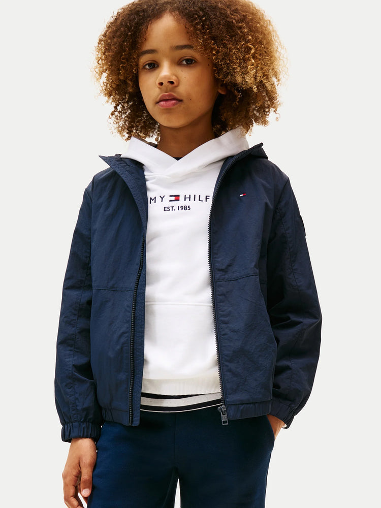 Παιδικό μπουφάν αντιανεμικό TOMMY FLAG EMB WINDBREAKER KB0KB09737C1G | KB0KB09737C1G