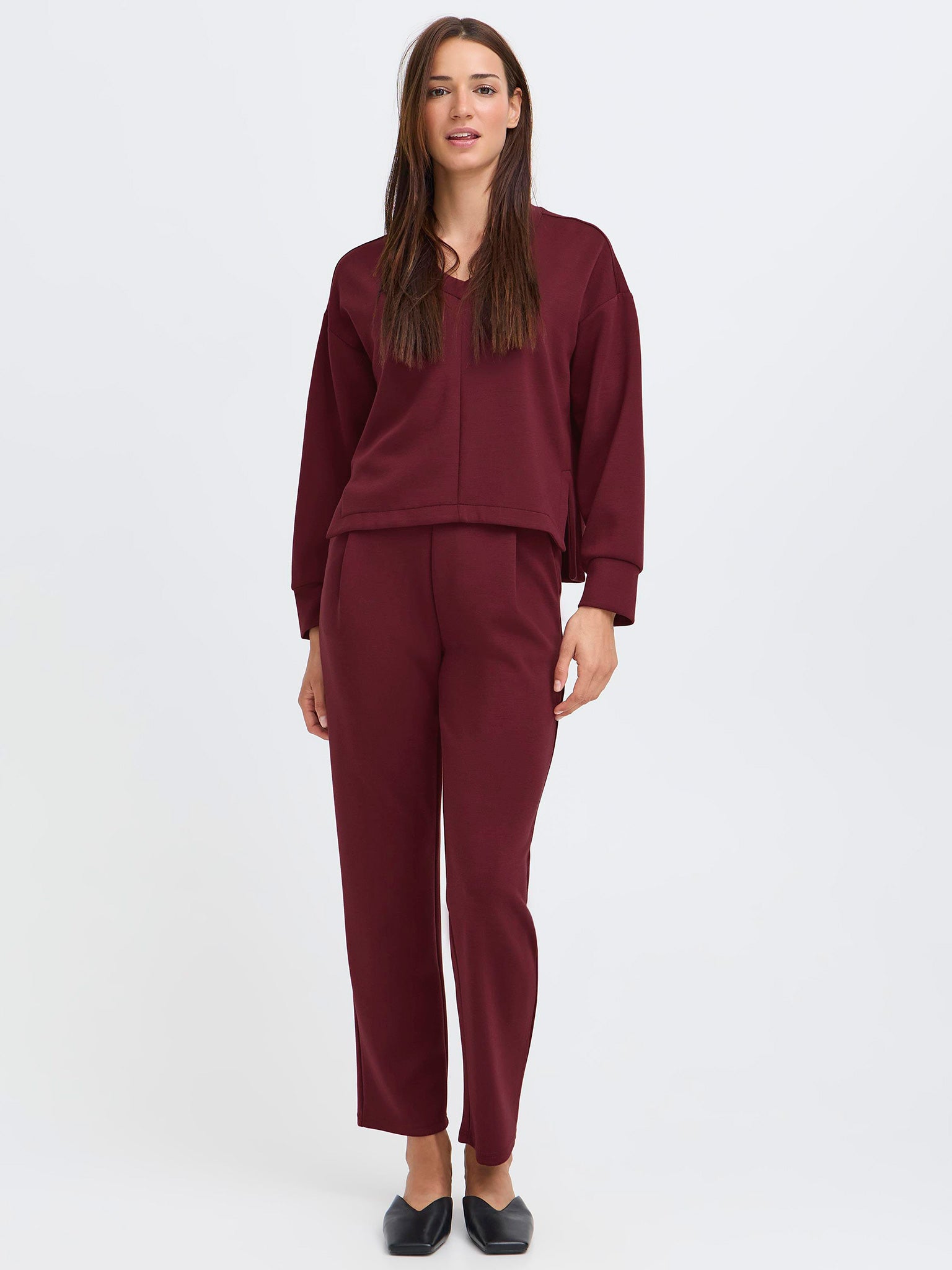 Γυναικεία μπλούζα κοντή BYPUSTI VNECK CROPPED BLOUSE 20818056 | 20818056