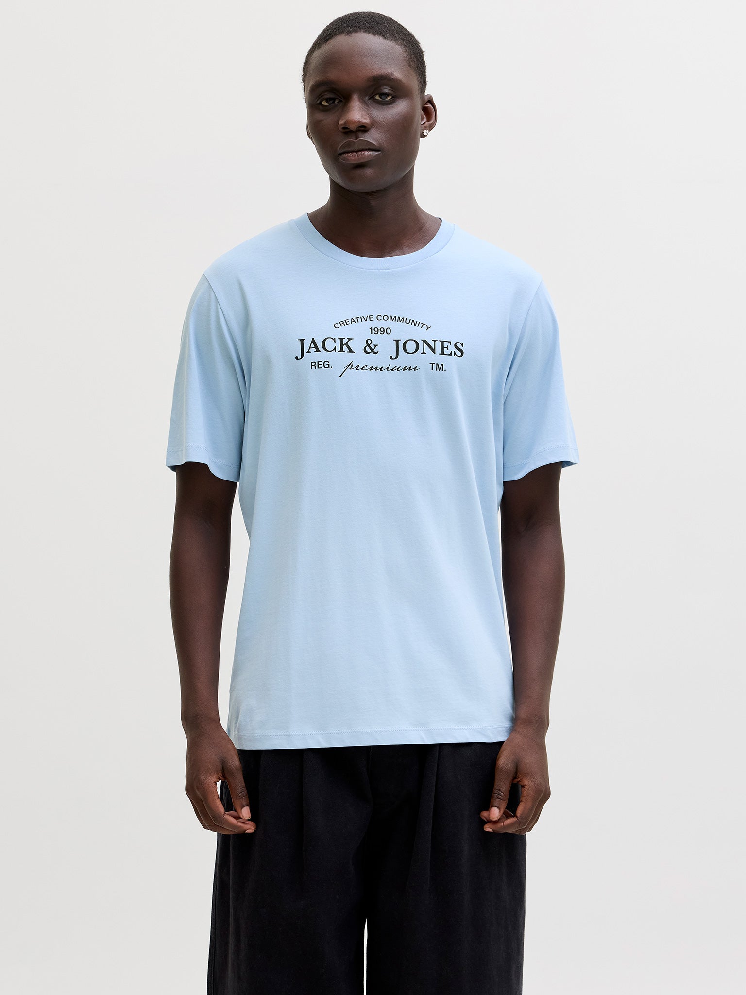 Ανδρικό t-shirt JPRBLAKEVIN SS TEE FST 12298017 | 12298017